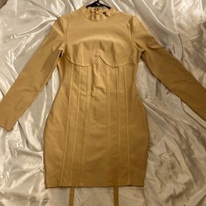 MissGuided Long sleeve Bodycon dress